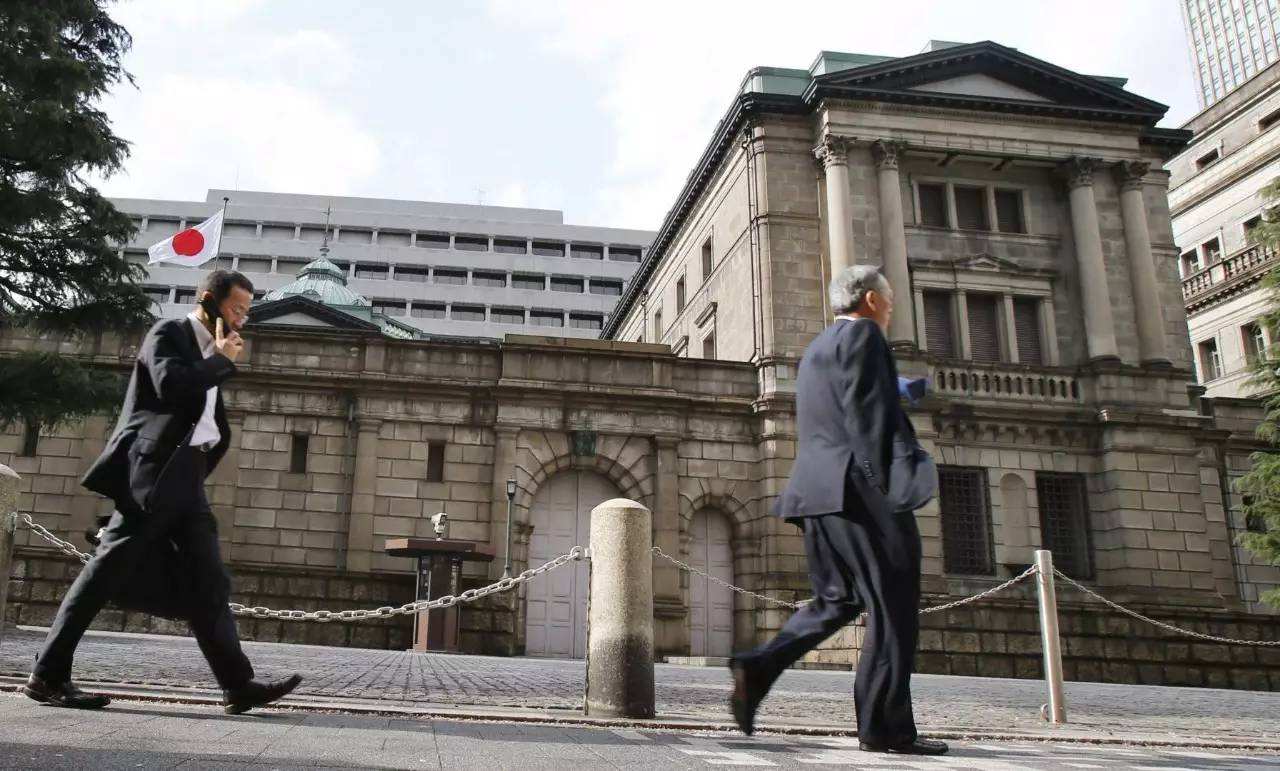 日本央行料将维持利率不变 企业产值增加拖累薪资和通胀!